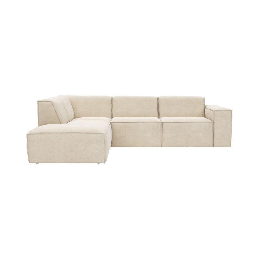 QUADRATO Hjørnesofa i Beige/natur