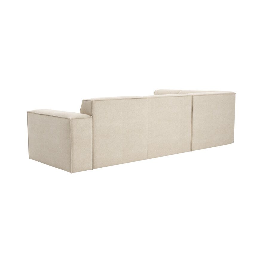 QUADRATO Hjørnesofa i Beige/natur