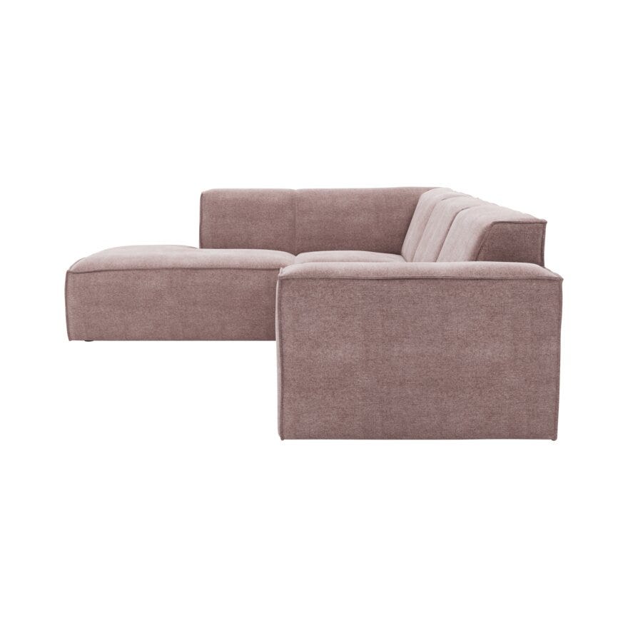 QUADRATO Hjørnesofa i Rosa