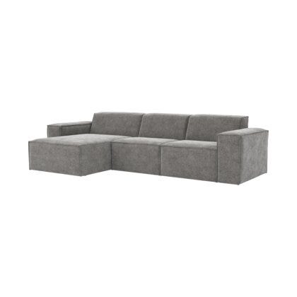 Quadrato 3 seter sofa med sjeselong