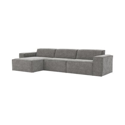 Quadrato 3 seter sofa med sjeselong XL