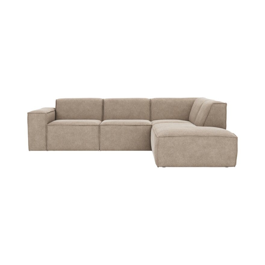 QUADRATO Hjørnesofa i Beige/natur