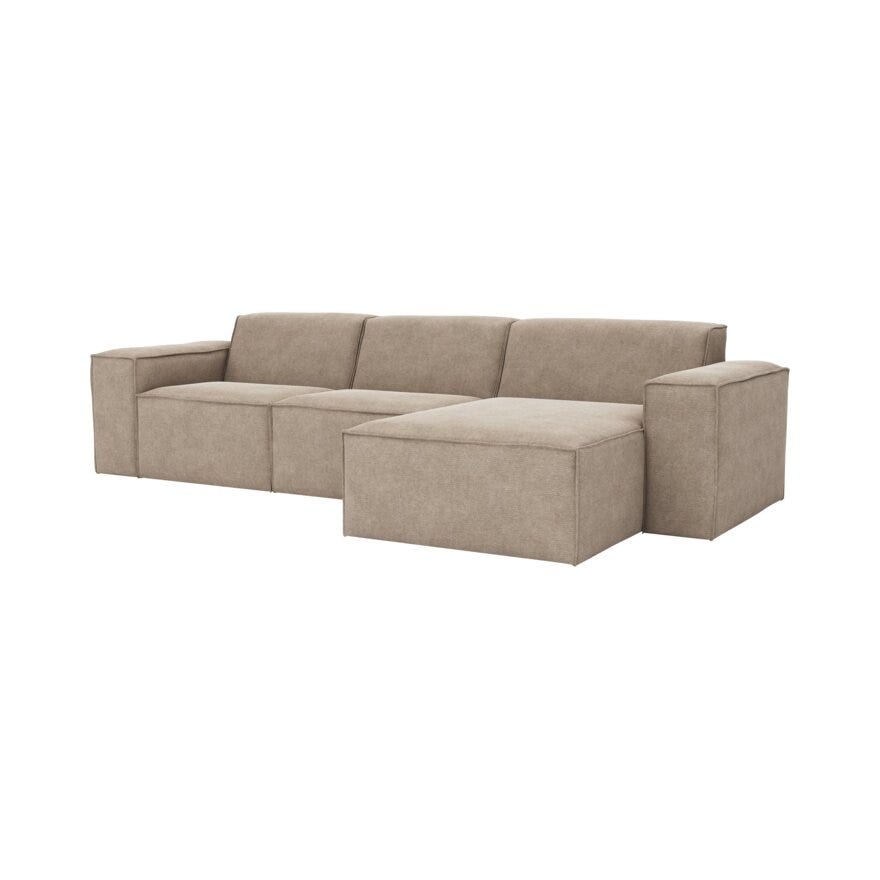 QUADRATO 3 seter i Beige/natur
