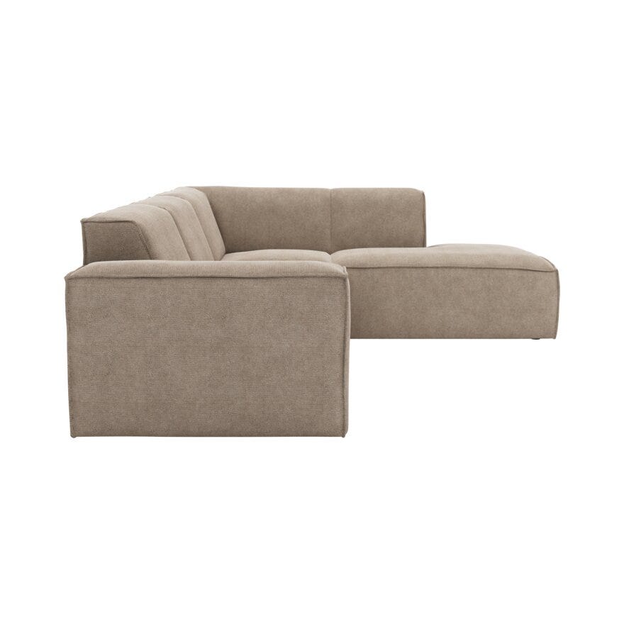 QUADRATO Hjørnesofa i Beige/natur
