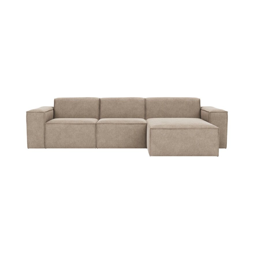 QUADRATO 3 seter i Beige/natur
