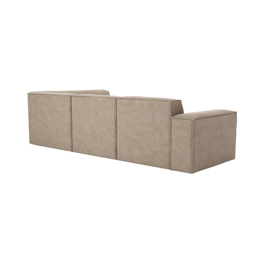 QUADRATO Hjørnesofa i Beige/natur