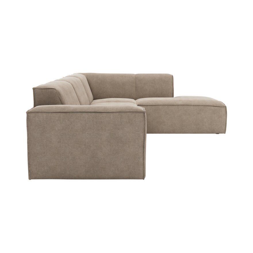QUADRATO Hjørnesofa i Beige/natur