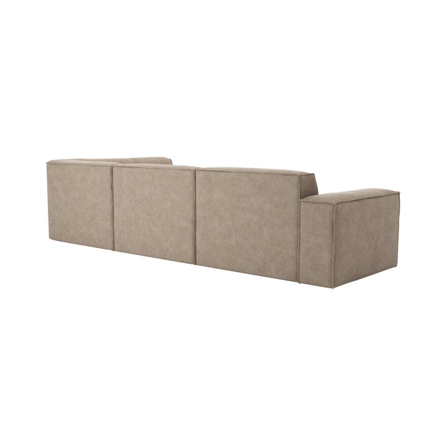QUADRATO Hjørnesofa i Beige/natur