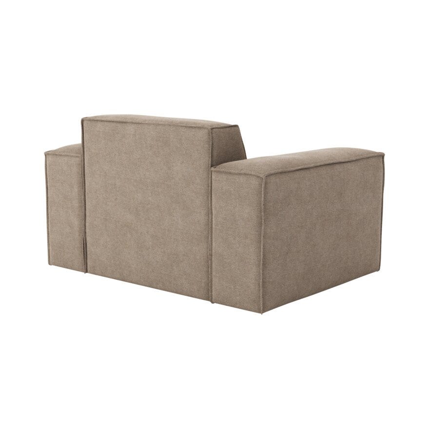 Jakobsen Copenhagen QUADRATO Lenestol i Beige/natur