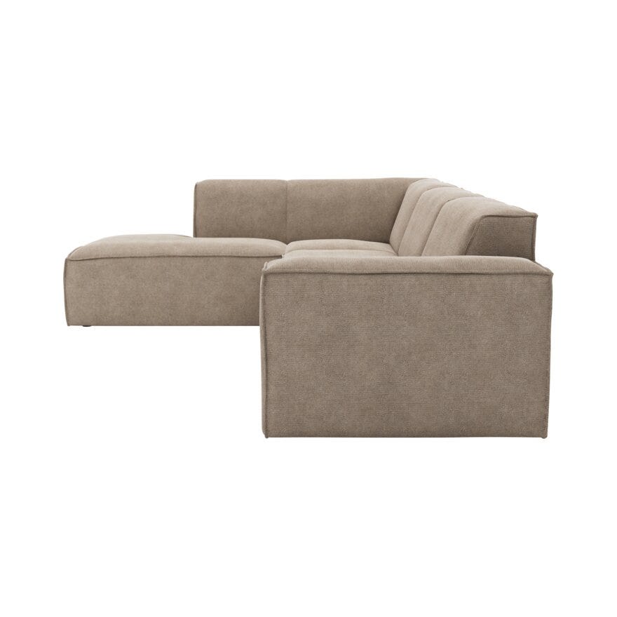 QUADRATO Hjørnesofa i Beige/natur
