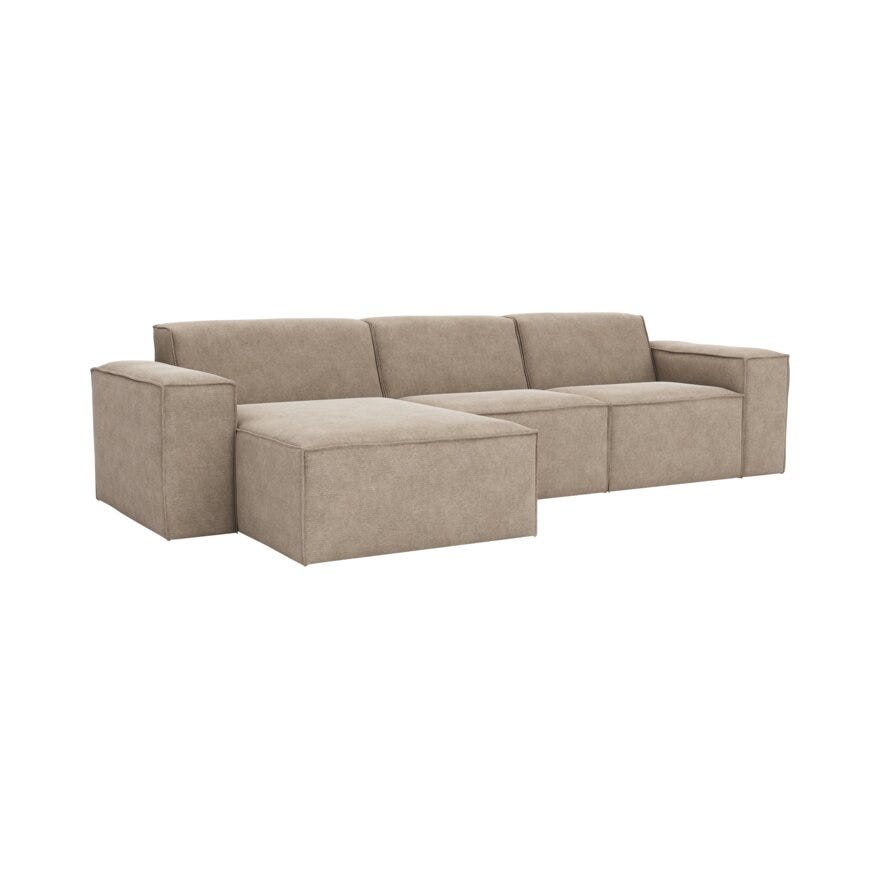Jakobsen QUADRATO 3 seter i Beige/natur