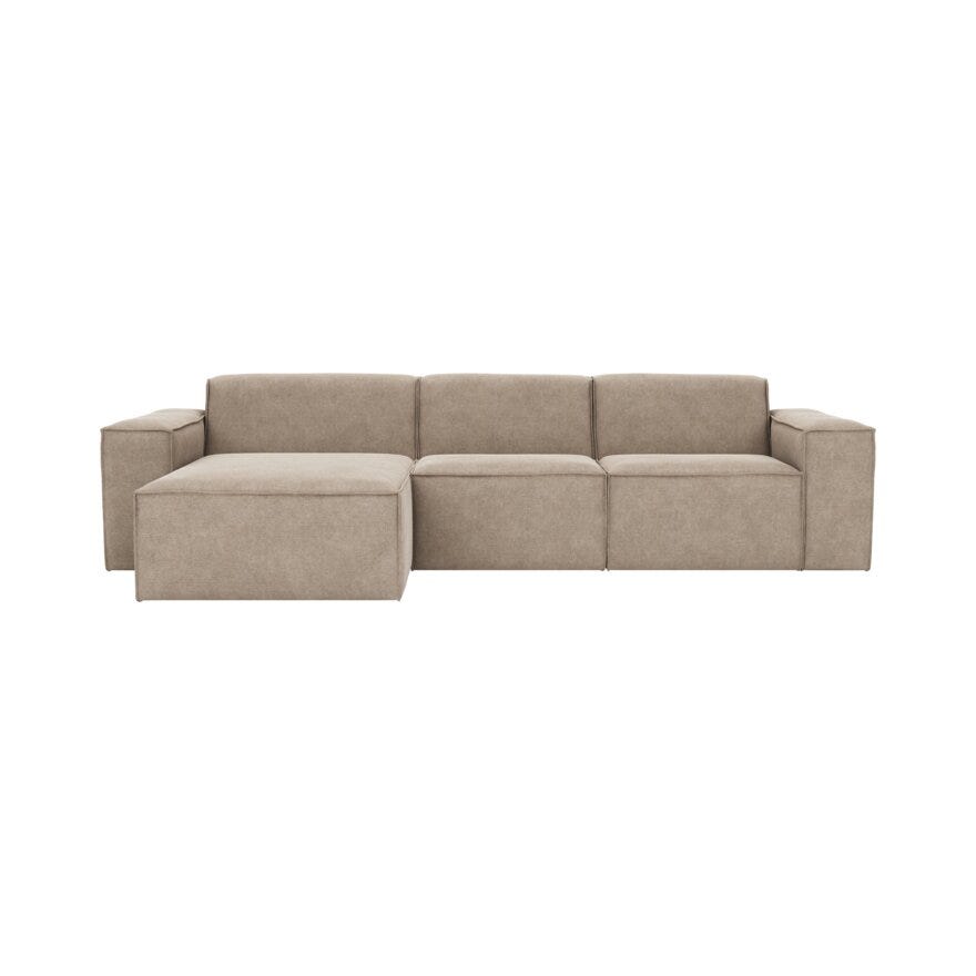 Jakobsen QUADRATO 3 seter i Beige/natur
