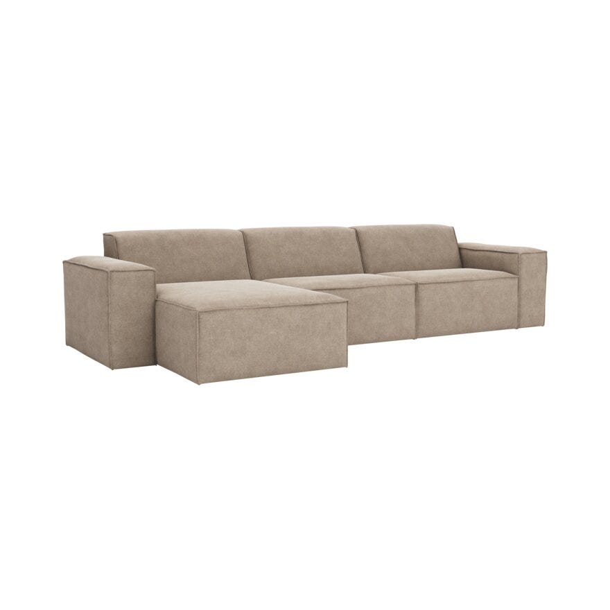 Jakobsen QUADRATO 3 seter i Beige/natur