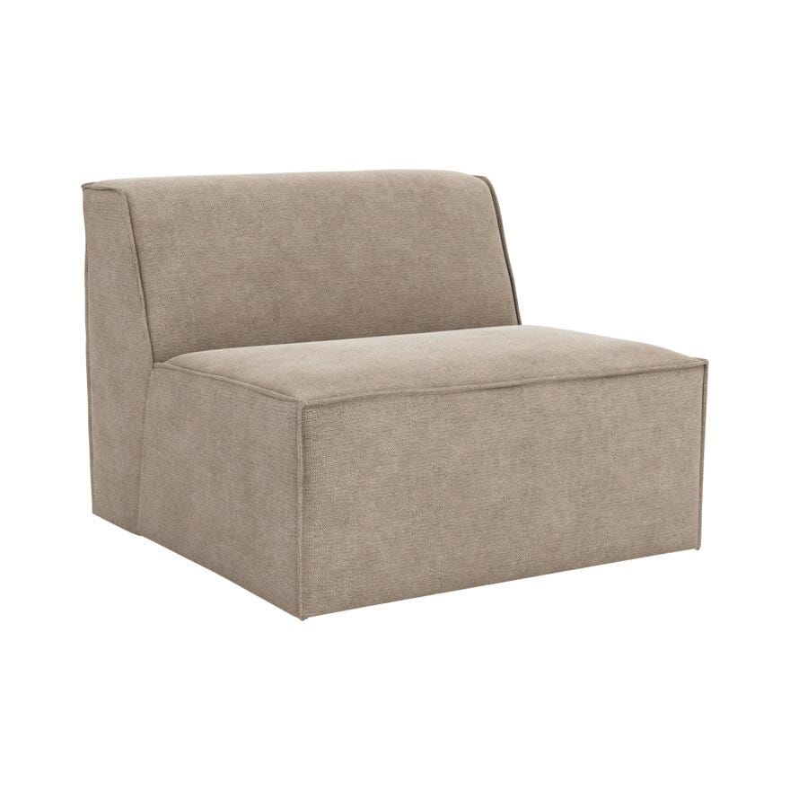 Jakobsen Copenhagen QUADRATO 1,5 seter modul i Beige/natur