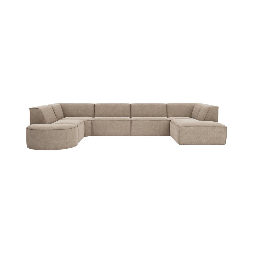 Jakobsen Copenhagen QUADRATO Hjørnesofa i Beige/natur