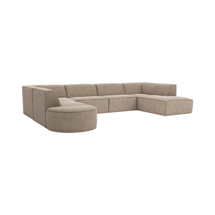 Jakobsen Copenhagen QUADRATO Hjørnesofa i Beige/natur