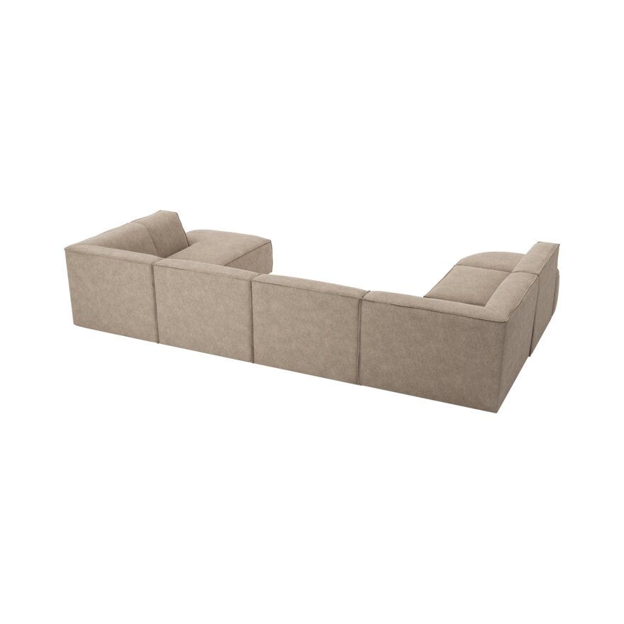 Jakobsen Copenhagen QUADRATO Hjørnesofa i Beige/natur