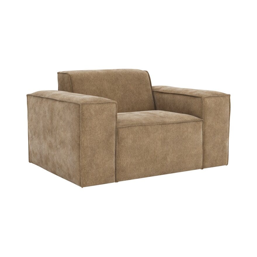 Jakobsen Copenhagen QUADRATO Lenestol i Beige/natur