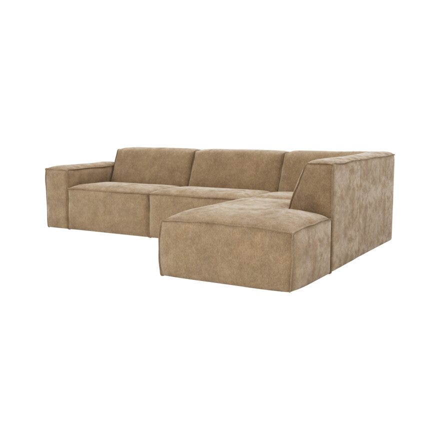 Jakobsen Copenhagen QUADRATO Hjørnesofa i Beige/natur