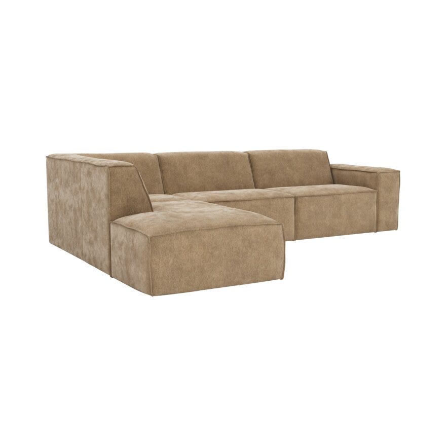 Jakobsen Copenhagen QUADRATO Hjørnesofa i Beige/natur