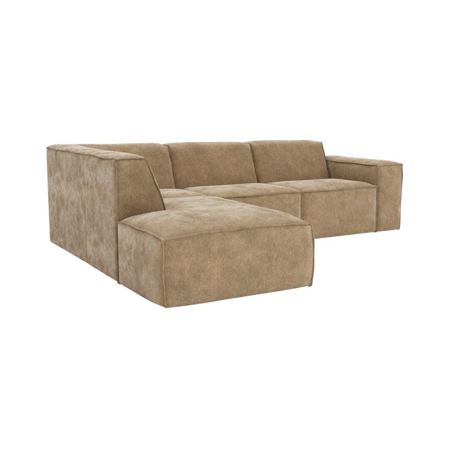 Jakobsen Copenhagen QUADRATO Hjørnesofa i Beige/natur