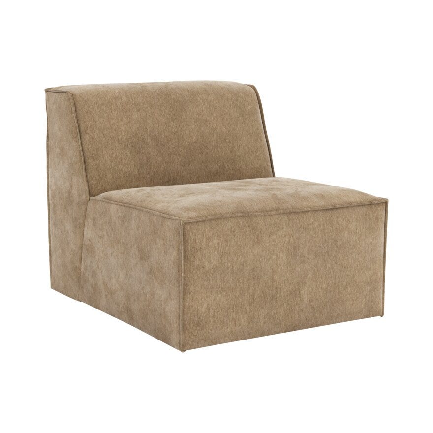 Jakobsen Copenhagen QUADRATO 1 seter modul i Beige/natur