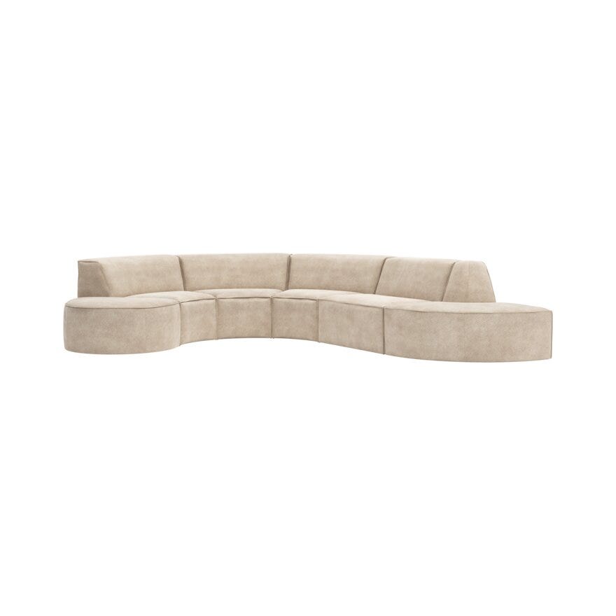 Jakobsen QUADRATO Modulsofa i Beige/natur