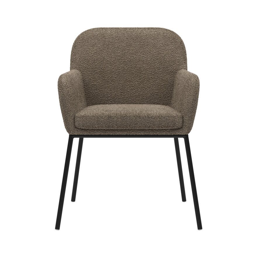 ROCCO Spisestol med armlene i Beige/natur