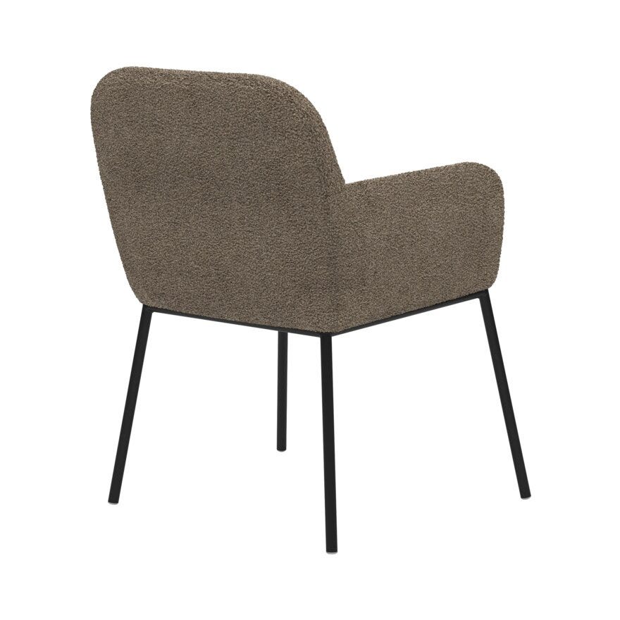 ROCCO Spisestol med armlene i Beige/natur