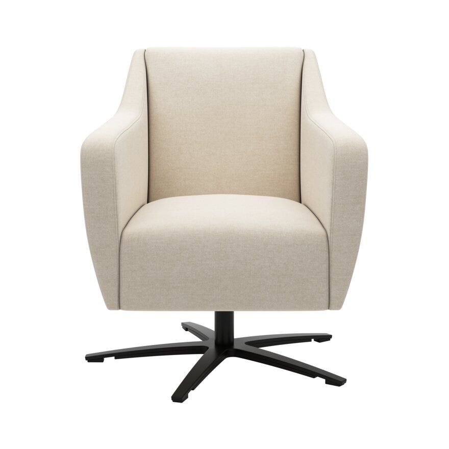 RONDA Lenestol i Beige/natur