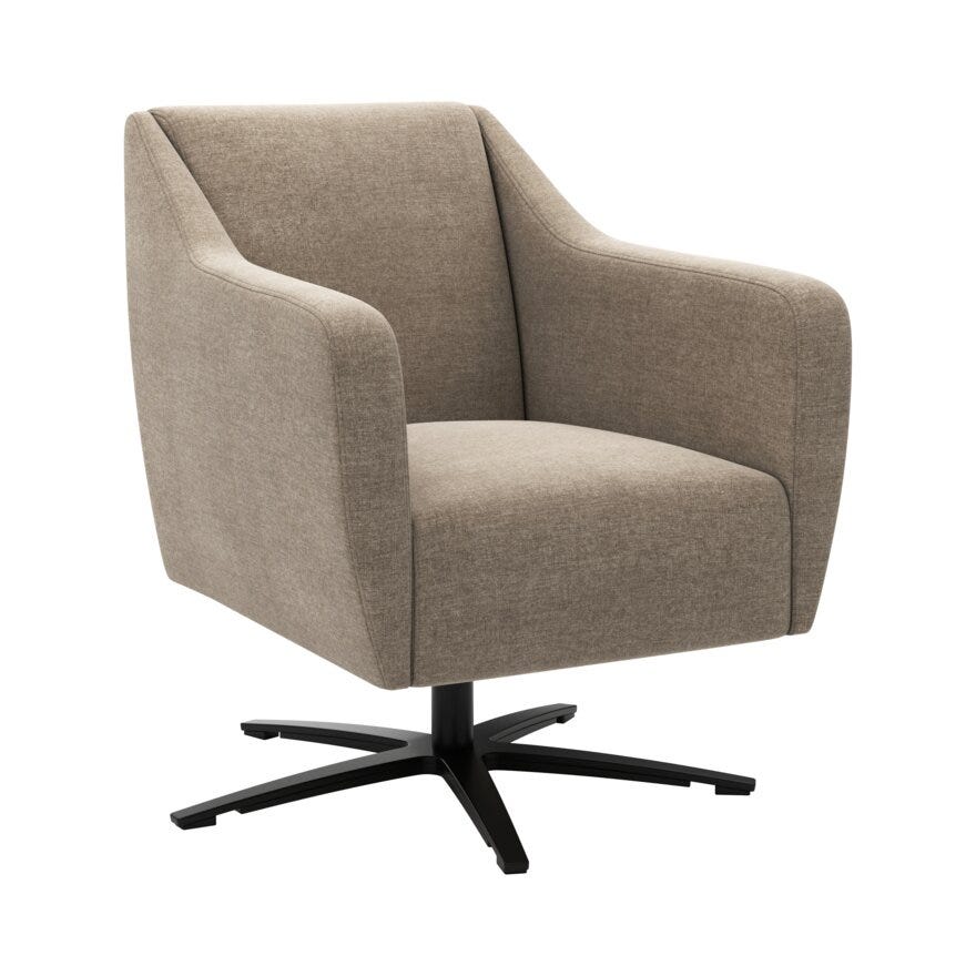 RONDA Lenestol i Beige/natur
