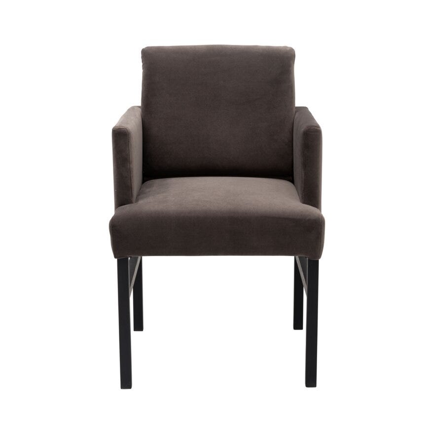 Signature Collection By Halvor Bakke SIGNATURE 1550 Spisestol med armlene i Brun designet av Halvor Bakke