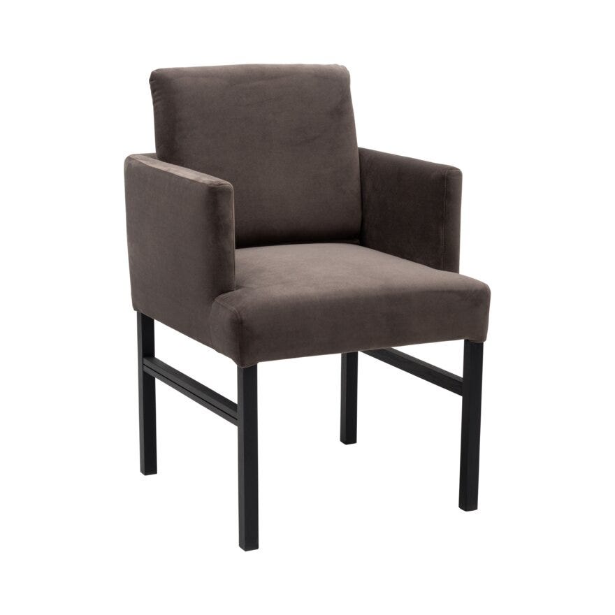 Signature Collection By Halvor Bakke SIGNATURE 1550 Spisestol med armlene i Brun designet av Halvor Bakke