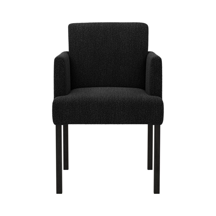 Signature Collection By Halvor Bakke SIGNATURE 1570 Spisestol med armlene i Svart designet av Halvor Bakke