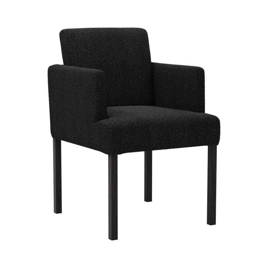 Signature Collection By Halvor Bakke SIGNATURE 1570 Spisestol med armlene i Svart designet av Halvor Bakke