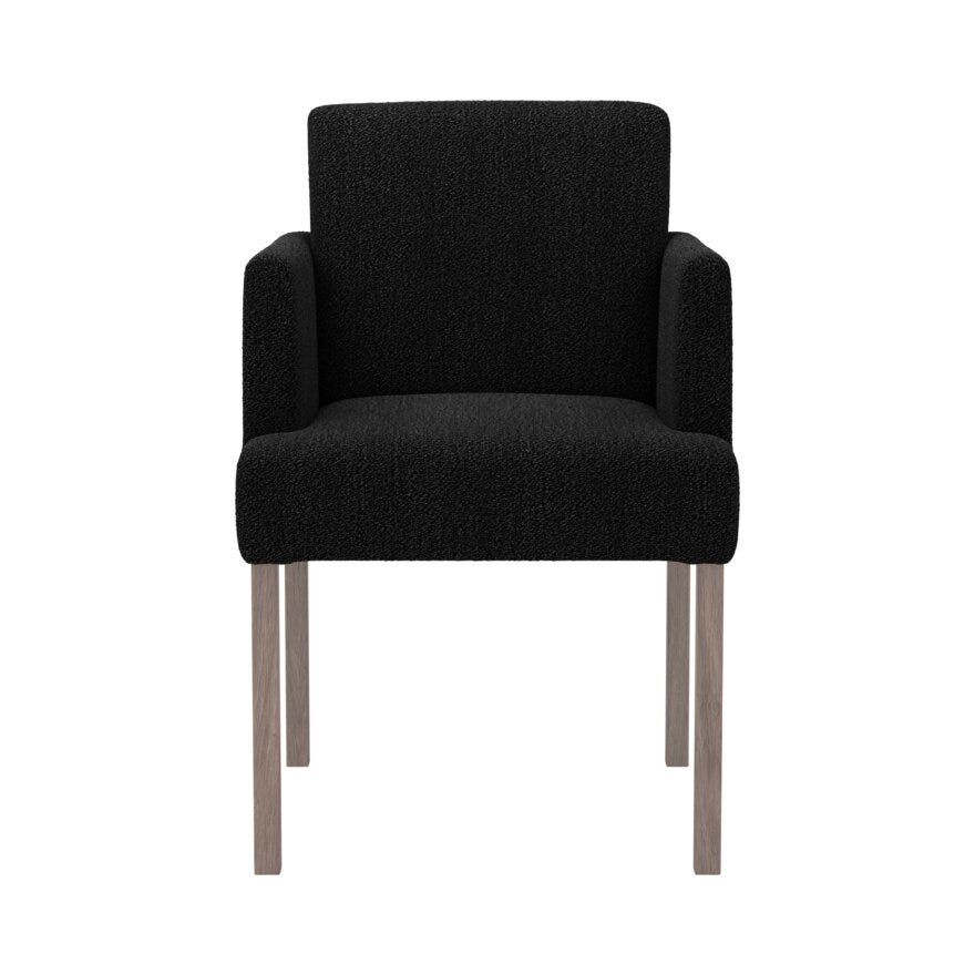Signature Collection By Halvor Bakke SIGNATURE 1570 Spisestol med armlene i Svart designet av Halvor Bakke