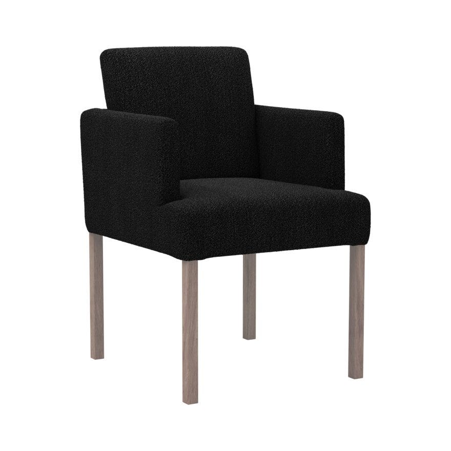 Signature Collection By Halvor Bakke SIGNATURE 1570 Spisestol med armlene i Svart designet av Halvor Bakke