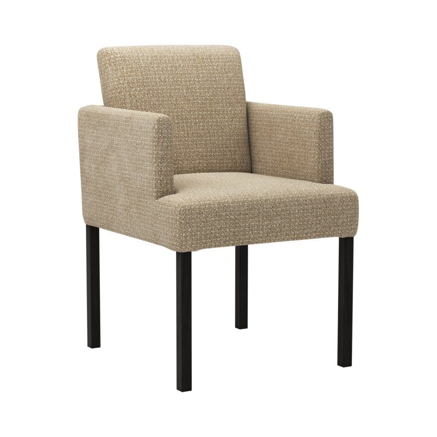 Signature Collection By Halvor Bakke SIGNATURE 1570 Spisestol med armlene i Beige/natur designet av Halvor Bakke
