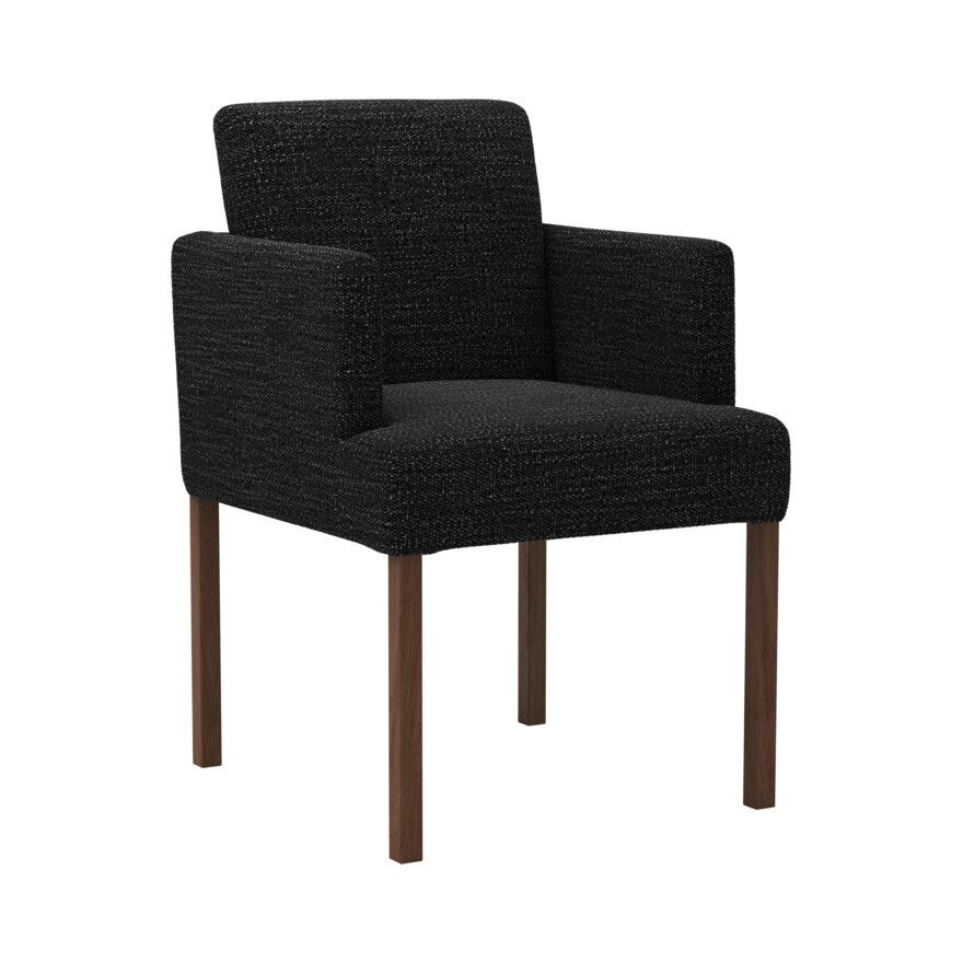 Signature Collection By Halvor Bakke SIGNATURE 1570 Spisestol med armlene i Svart designet av Halvor Bakke