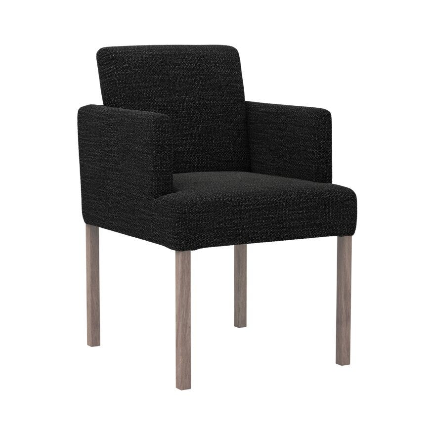 Signature Collection By Halvor Bakke SIGNATURE 1570 Spisestol med armlene i Svart designet av Halvor Bakke