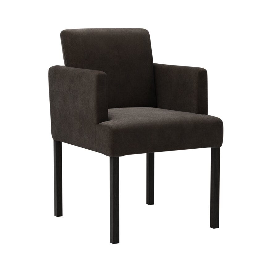 Signature Collection By Halvor Bakke SIGNATURE 1570 Spisestol med armlene i Grå designet av Halvor Bakke