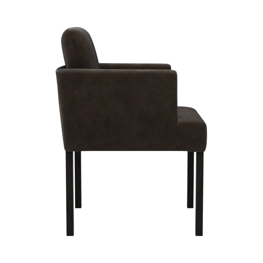 Signature Collection By Halvor Bakke SIGNATURE 1570 Spisestol med armlene i Grå designet av Halvor Bakke