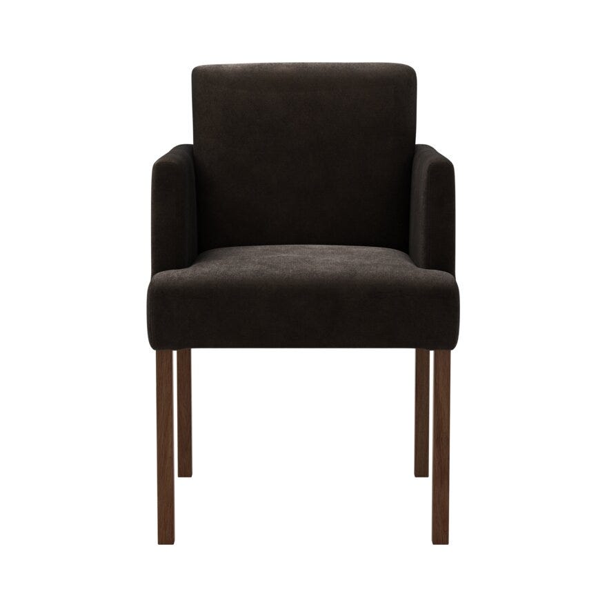 Signature Collection By Halvor Bakke SIGNATURE 1570 Spisestol med armlene i Grå designet av Halvor Bakke
