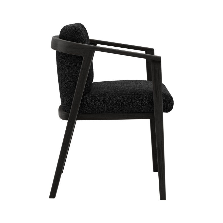 Signature Collection By Halvor Bakke SIGNATURE 1700 Spisestol med armlene i Svart designet av Halvor Bakke