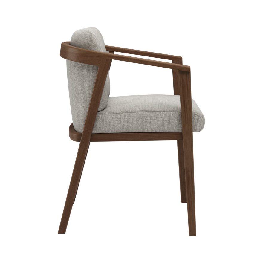 Signature Collection By Halvor Bakke SIGNATURE 1700 Spisestol med armlene i Beige/natur designet av Halvor Bakke