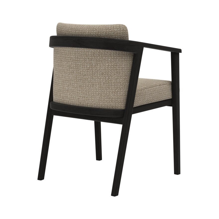 Signature Collection By Halvor Bakke SIGNATURE 1700 Spisestol med armlene i Beige/natur designet av Halvor Bakke