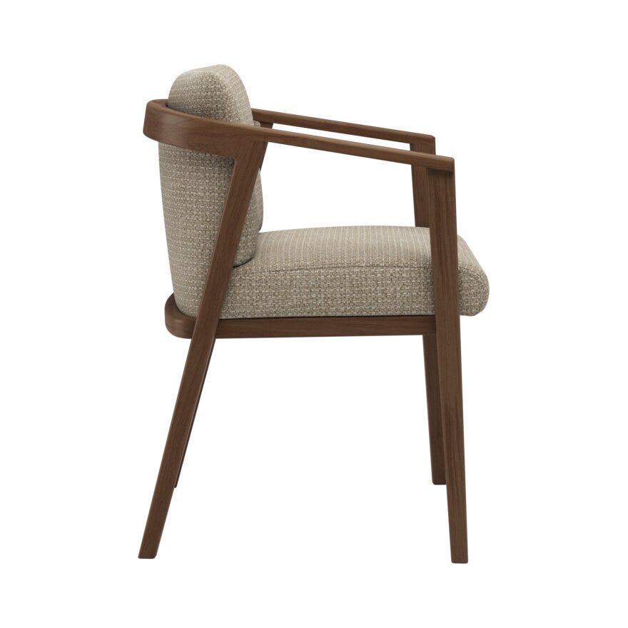 Signature Collection By Halvor Bakke SIGNATURE 1700 Spisestol med armlene i Beige/natur designet av Halvor Bakke