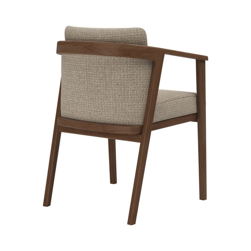 Signature Collection By Halvor Bakke SIGNATURE 1700 Spisestol med armlene i Beige/natur designet av Halvor Bakke