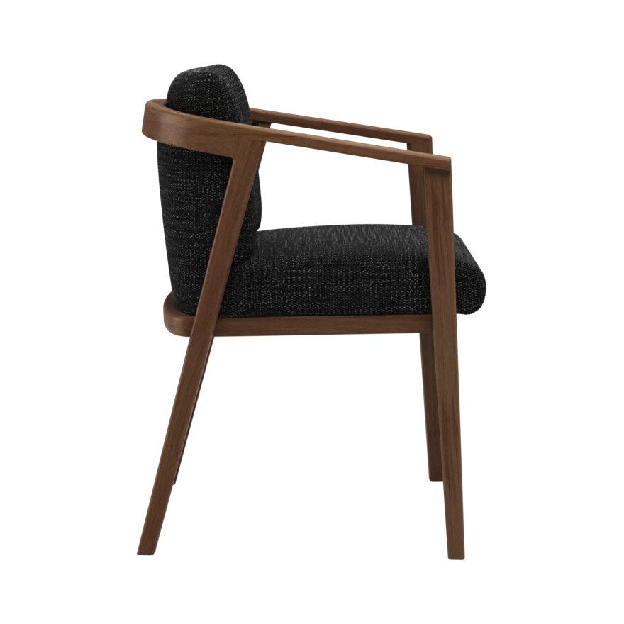 Signature Collection By Halvor Bakke SIGNATURE 1700 Spisestol med armlene i Svart designet av Halvor Bakke