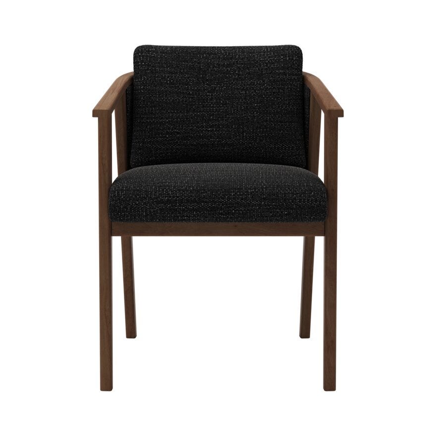 Signature Collection By Halvor Bakke SIGNATURE 1700 Spisestol med armlene i Svart designet av Halvor Bakke
